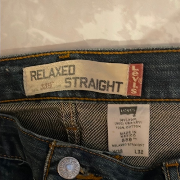 Men’s Levi’s 559 Relaxed Straight Size W38 L32 - Picture 2 of 6